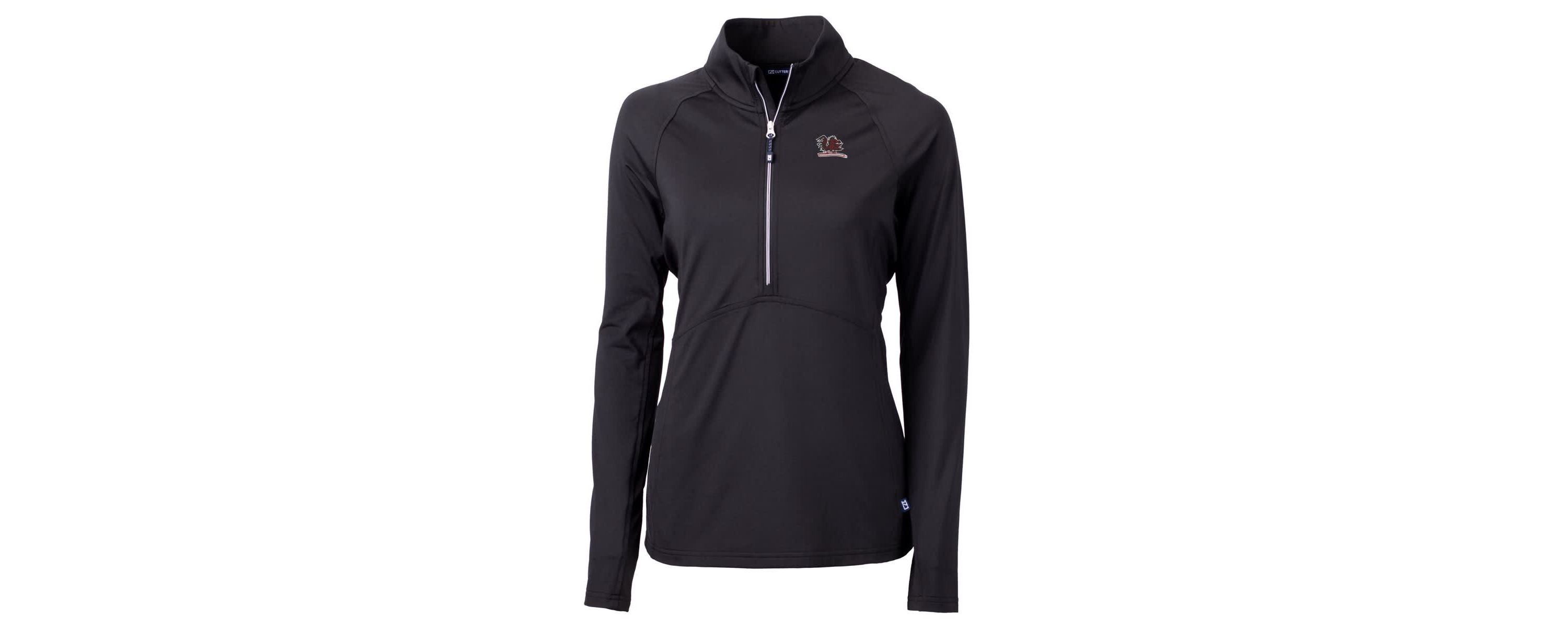 NCAA South Carolina Gamecocks Vault DryTec Adapt Eco Knit Stretch Recycled Raglan Half-Zip Top