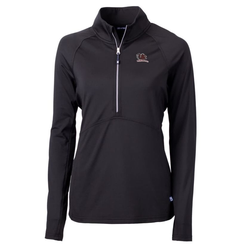NCAA South Carolina Gamecocks Vault DryTec Adapt Eco Knit Stretch Recycled Raglan Half-Zip Top