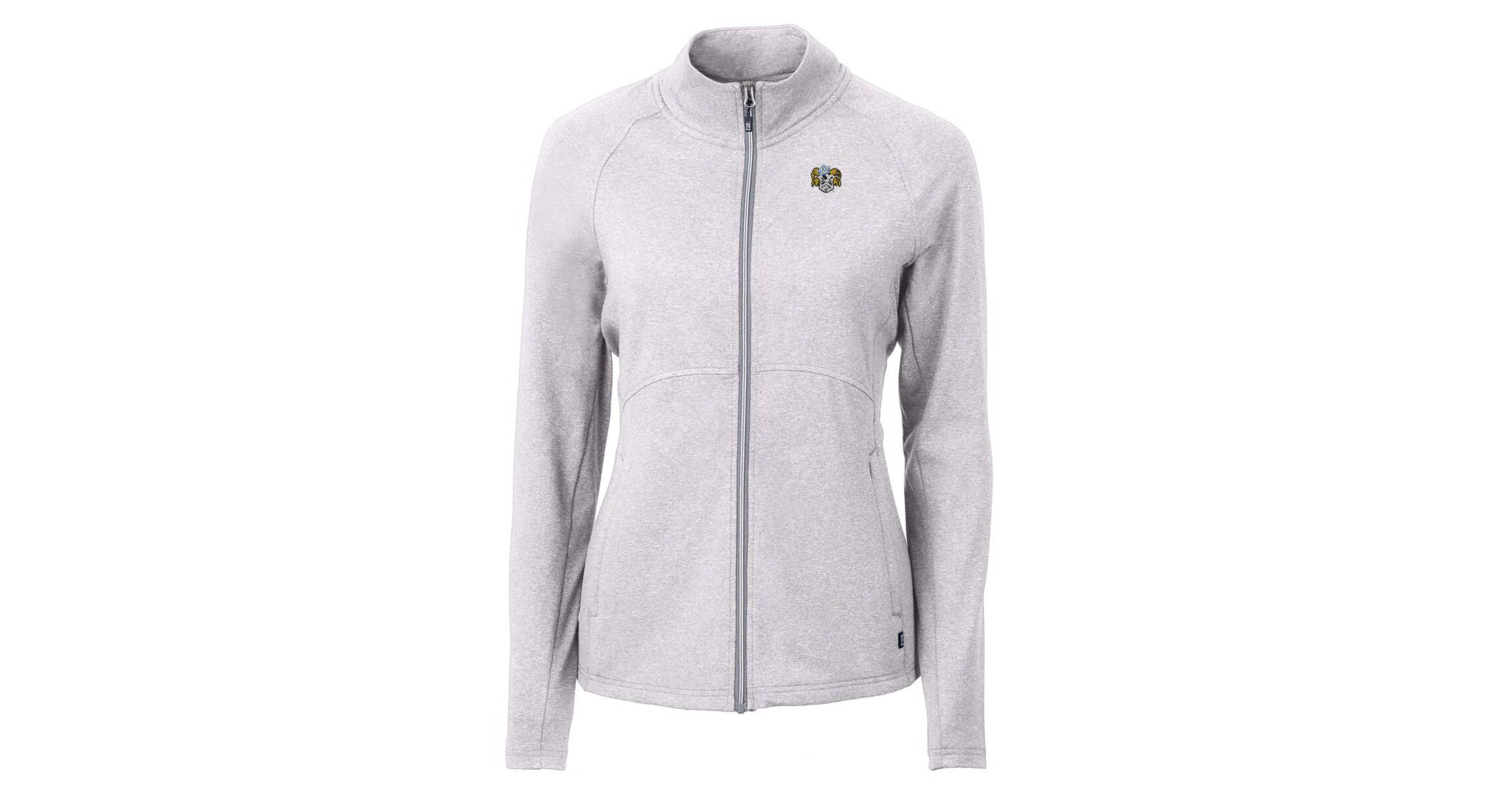 NCAA Heather North Carolina Tar Heels Vault Adapt Eco Knit Heather Recycled Full-Zip Jacket
