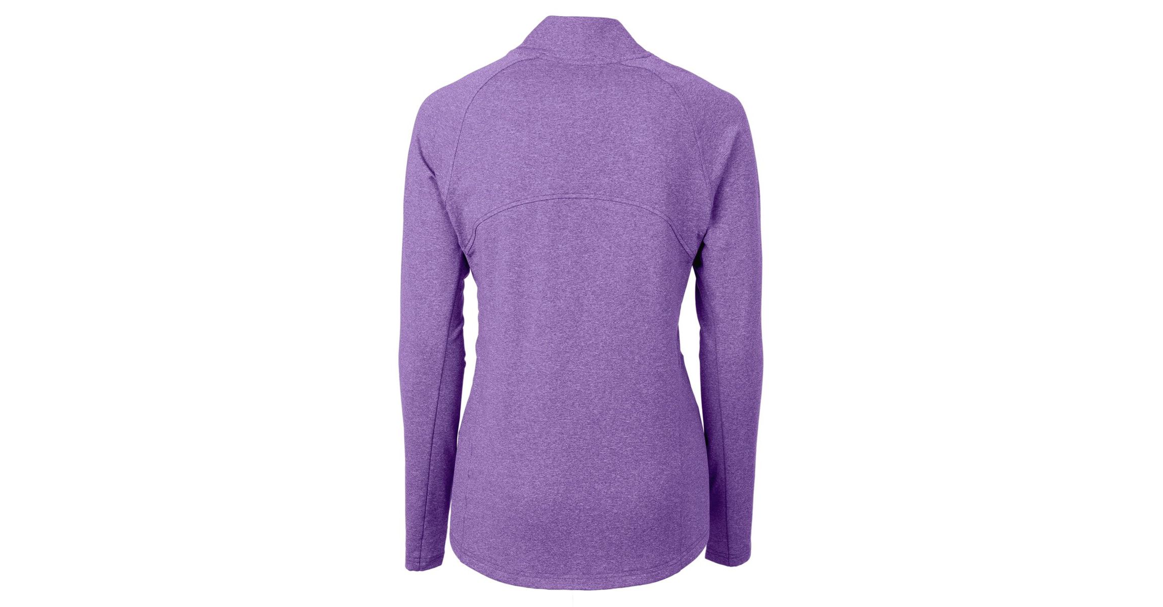 NCAA Heather Kansas State Wildcats Vault Adapt Eco Knit Heather Recycled Full-Zip Jacket