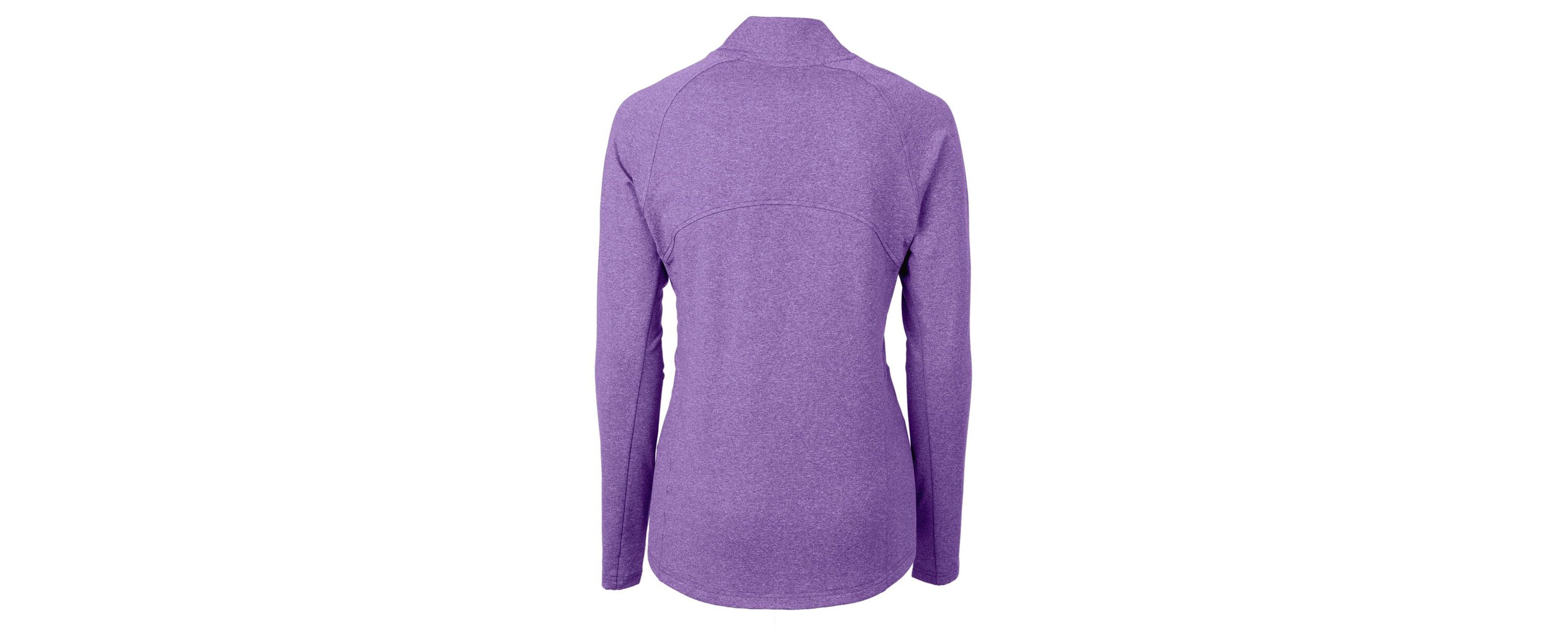 NCAA Heather Kansas State Wildcats Vault Adapt Eco Knit Heather Recycled Full-Zip Jacket