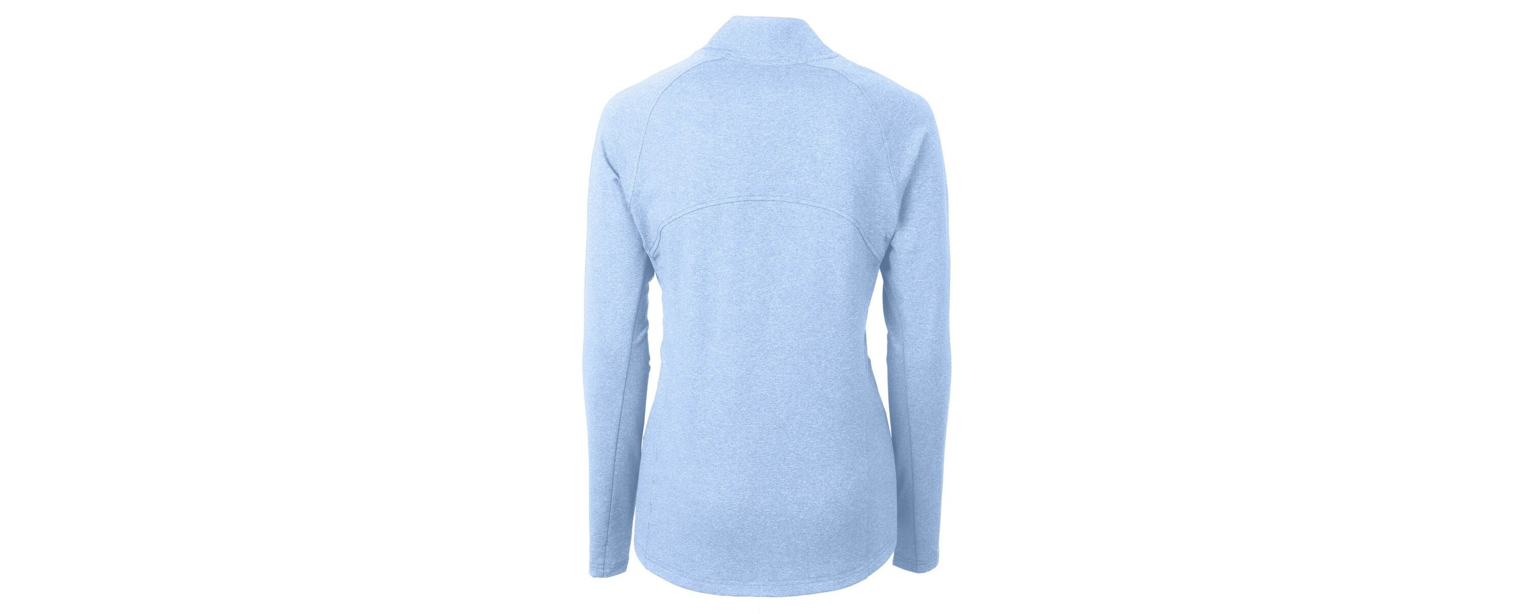 NCAA Heather Carolina North Carolina Tar Heels Vault Adapt Eco Knit Heather Recycled Full-Zip Jacket