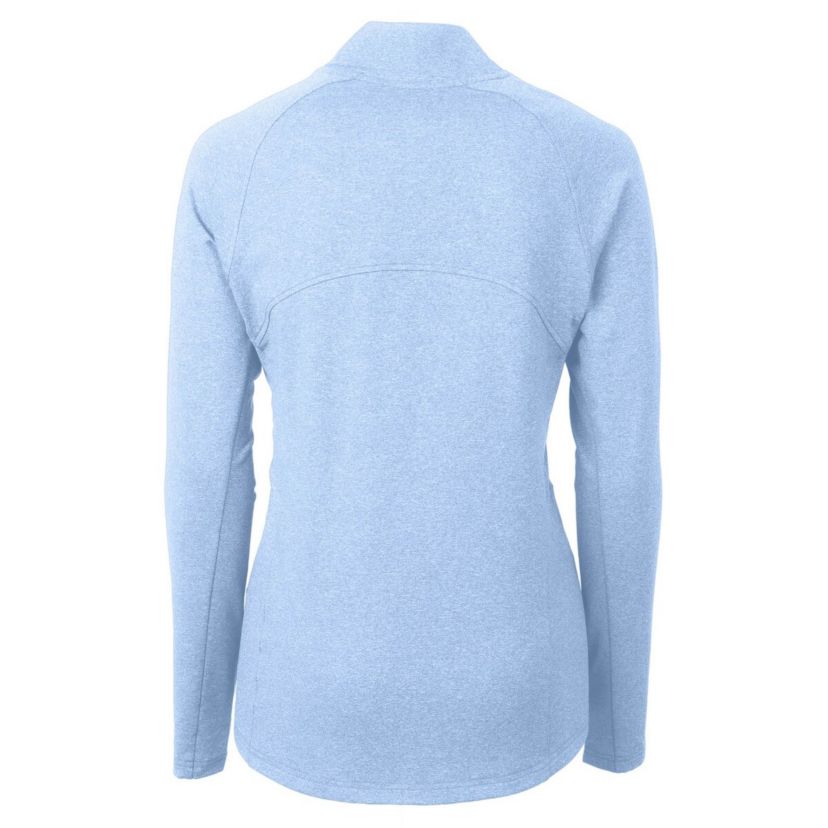 NCAA Heather Carolina North Carolina Tar Heels Vault Adapt Eco Knit Heather Recycled Full-Zip Jacket