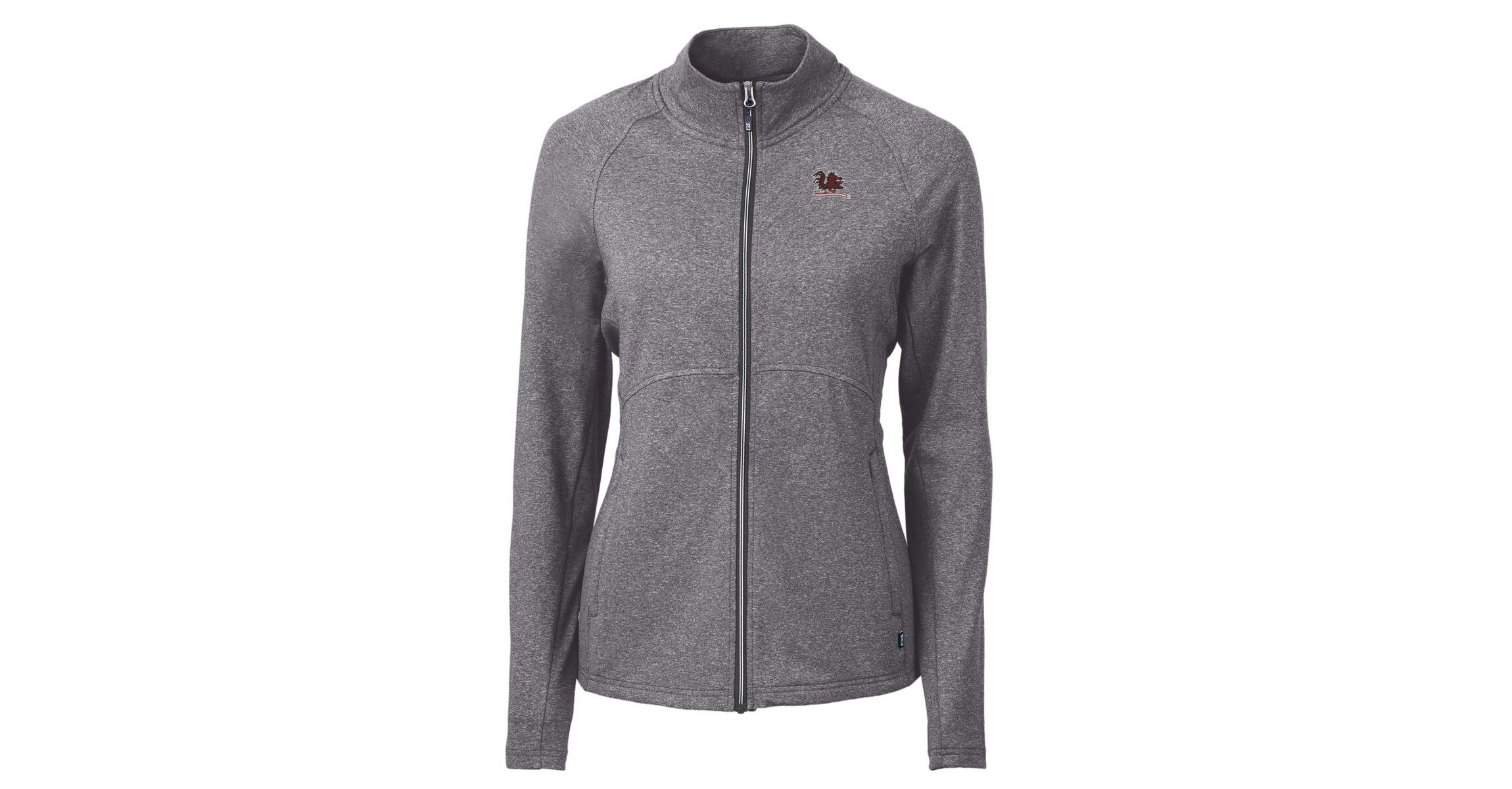 NCAA Heather South Carolina Gamecocks Vault Adapt Eco Knit Heather Recycled Full-Zip Jacket
