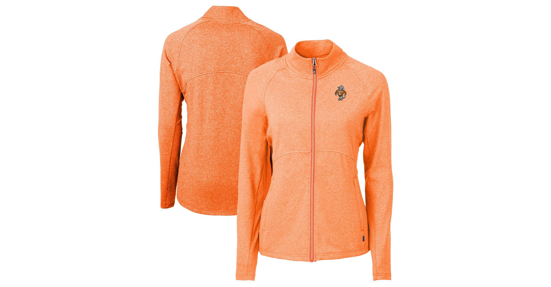 NCAA Heather Tennessee Tennessee Volunteers Vault Adapt Eco Knit Heather Recycled Full-Zip Jacket