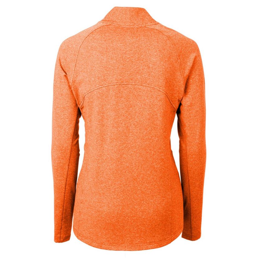 Syracuse Orange NCAA Heather Syracuse Vault Adapt Eco Knit Heather Recycled Full-Zip Jacket