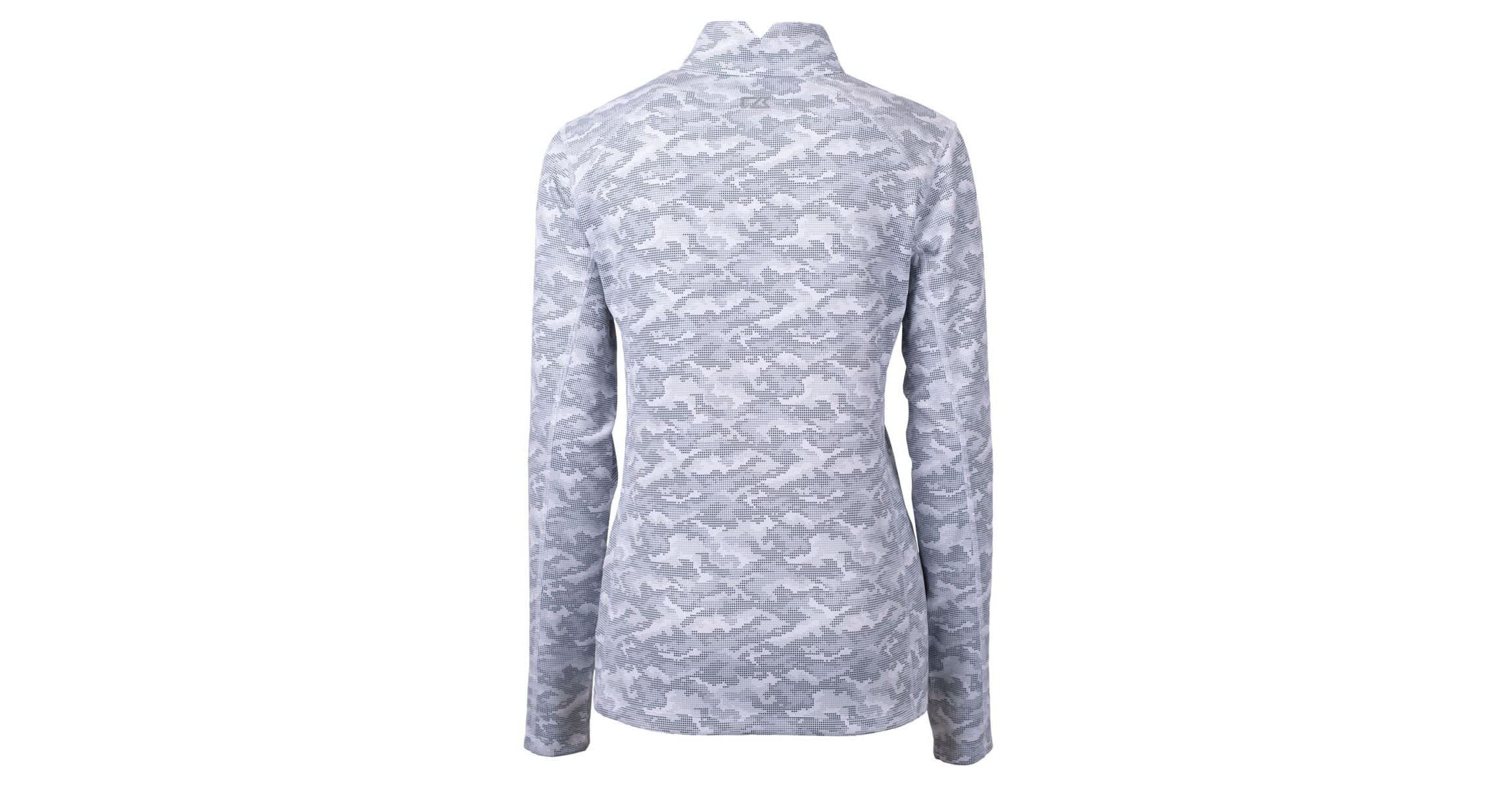 NCAA Kansas State Wildcats Vault DryTec Traverse Print Stretch Quarter-Zip Top