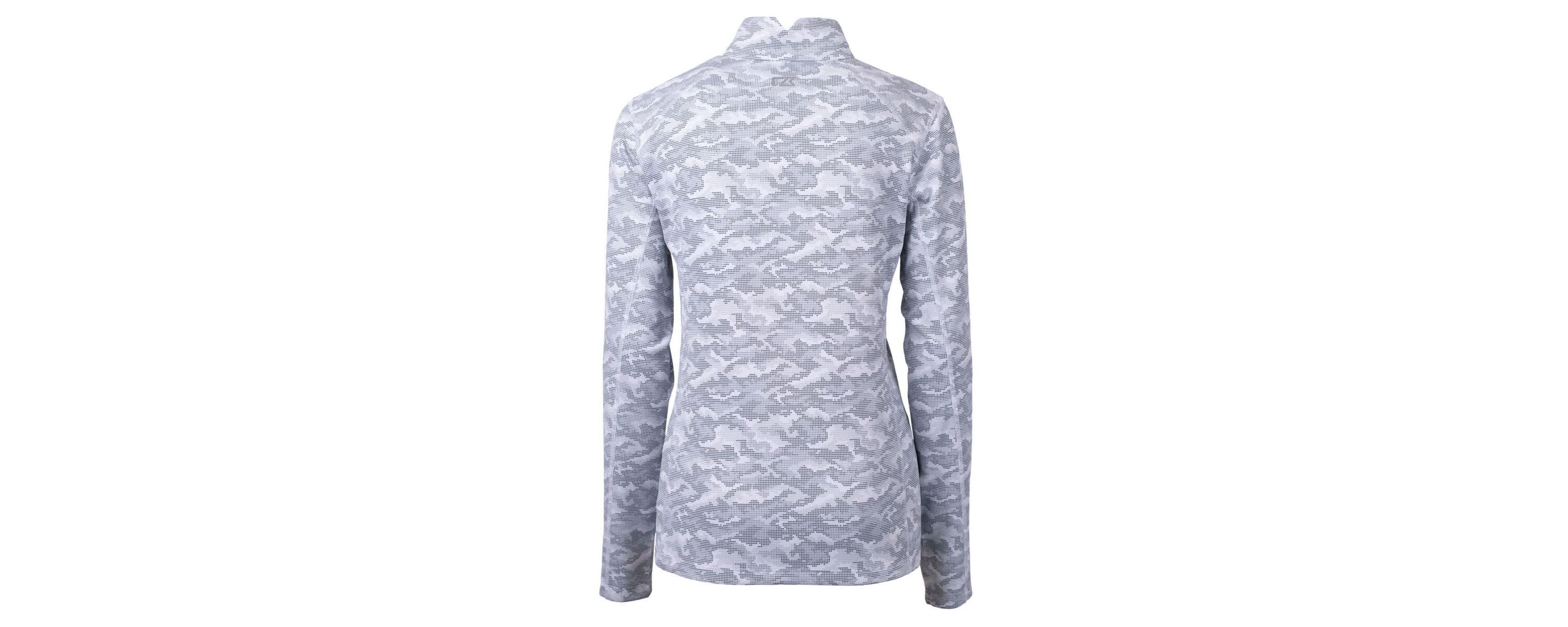 NCAA Kansas State Wildcats Vault DryTec Traverse Print Stretch Quarter-Zip Top