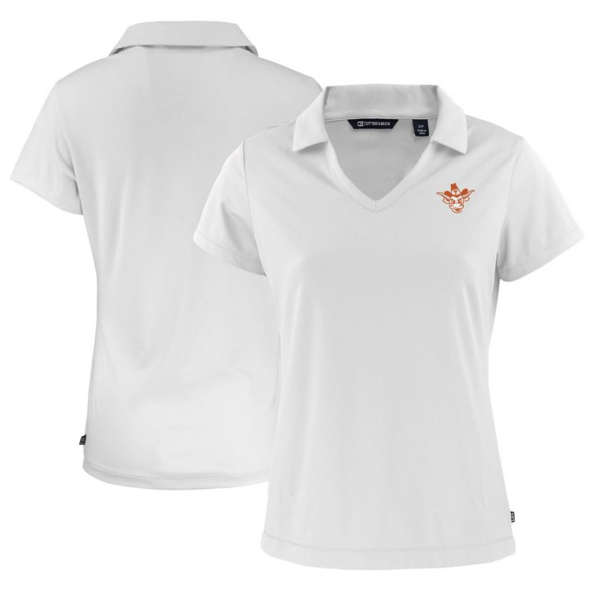 NCAA Texas Longhorns Vault Daybreak Eco Recycled V-Neck Polo