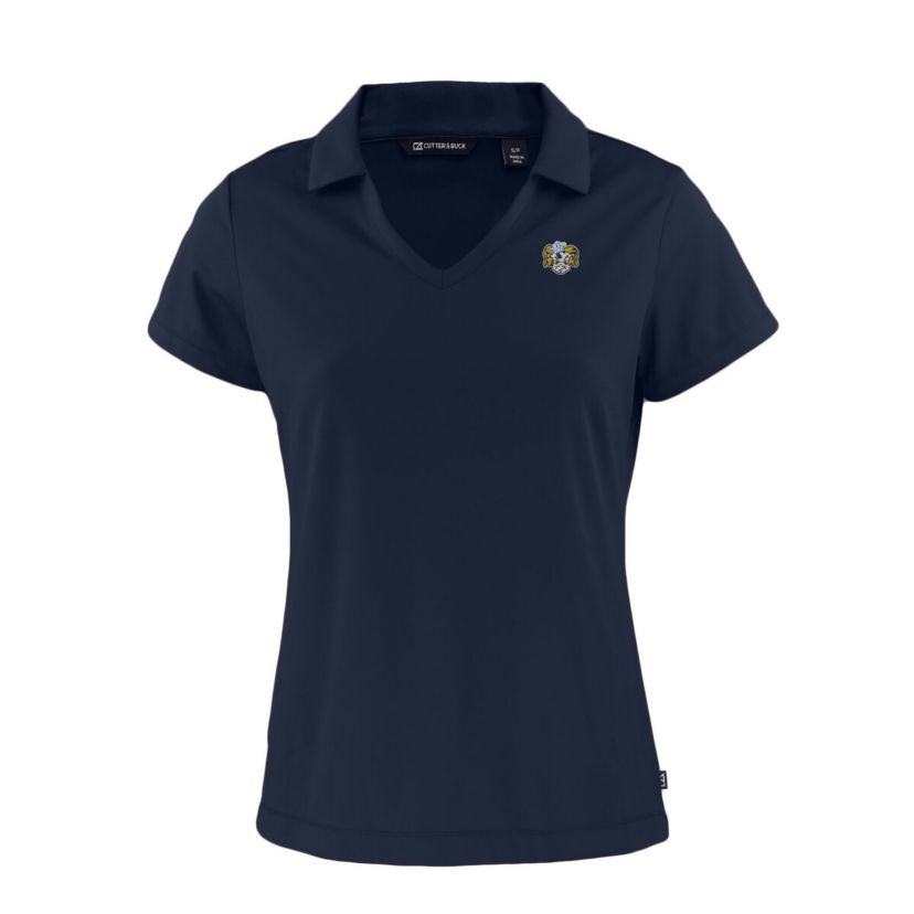 NCAA North Carolina Tar Heels Vault Daybreak Eco Recycled V-Neck Polo