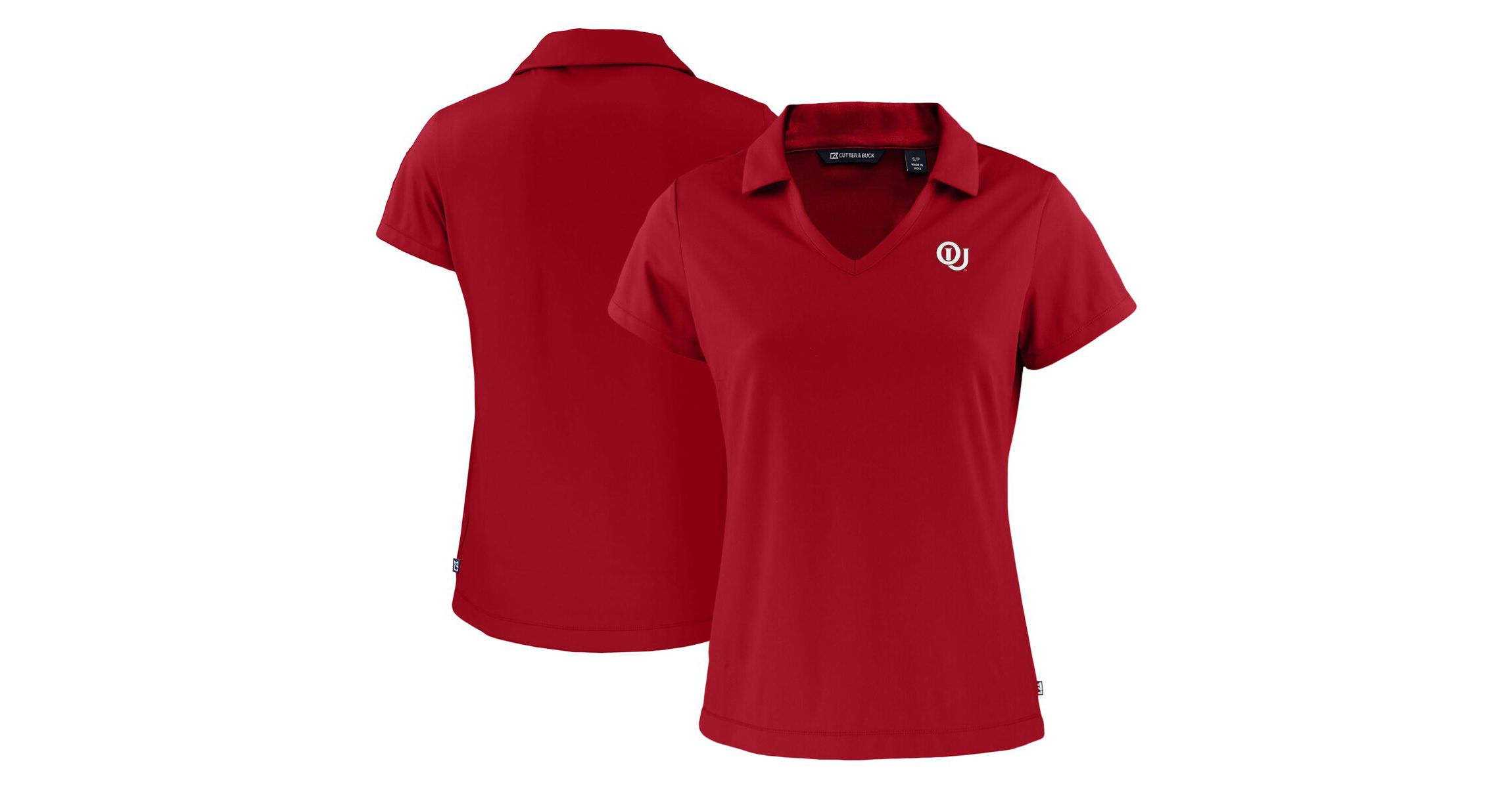 NCAA Oklahoma Sooners Vault Daybreak Eco Recycled V-Neck Polo