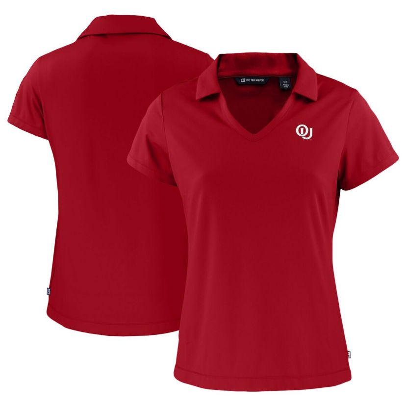 NCAA Oklahoma Sooners Vault Daybreak Eco Recycled V-Neck Polo
