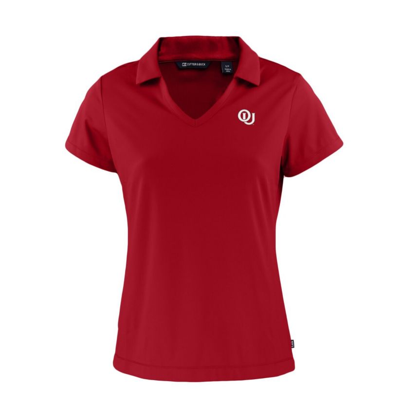 NCAA Oklahoma Sooners Vault Daybreak Eco Recycled V-Neck Polo