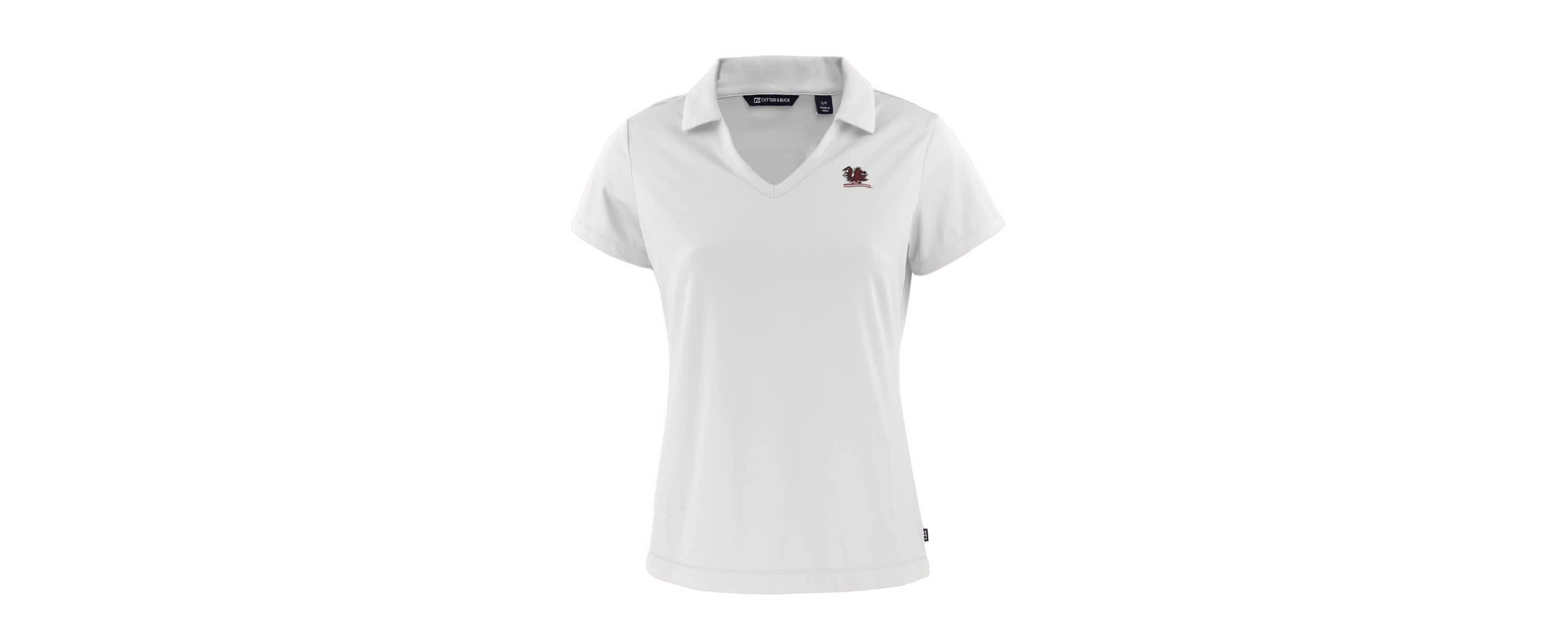 NCAA South Carolina Gamecocks Vault Daybreak Eco Recycled V-Neck Polo