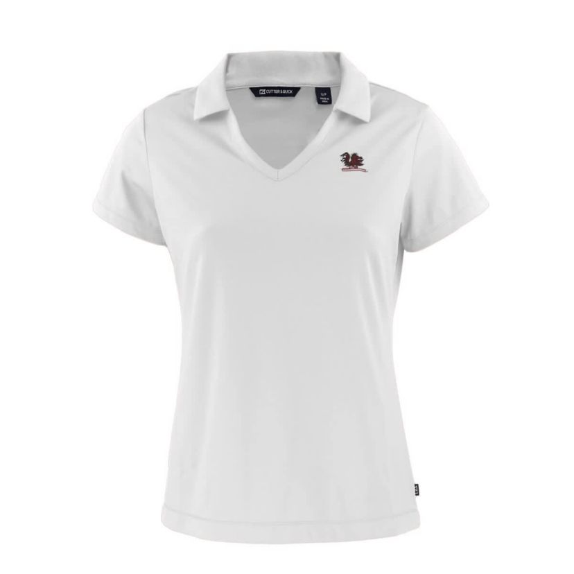 NCAA South Carolina Gamecocks Vault Daybreak Eco Recycled V-Neck Polo