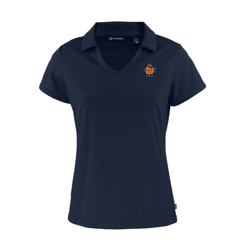 Syracuse Orange NCAA Syracuse Vault Daybreak Eco Recycled V-Neck Polo