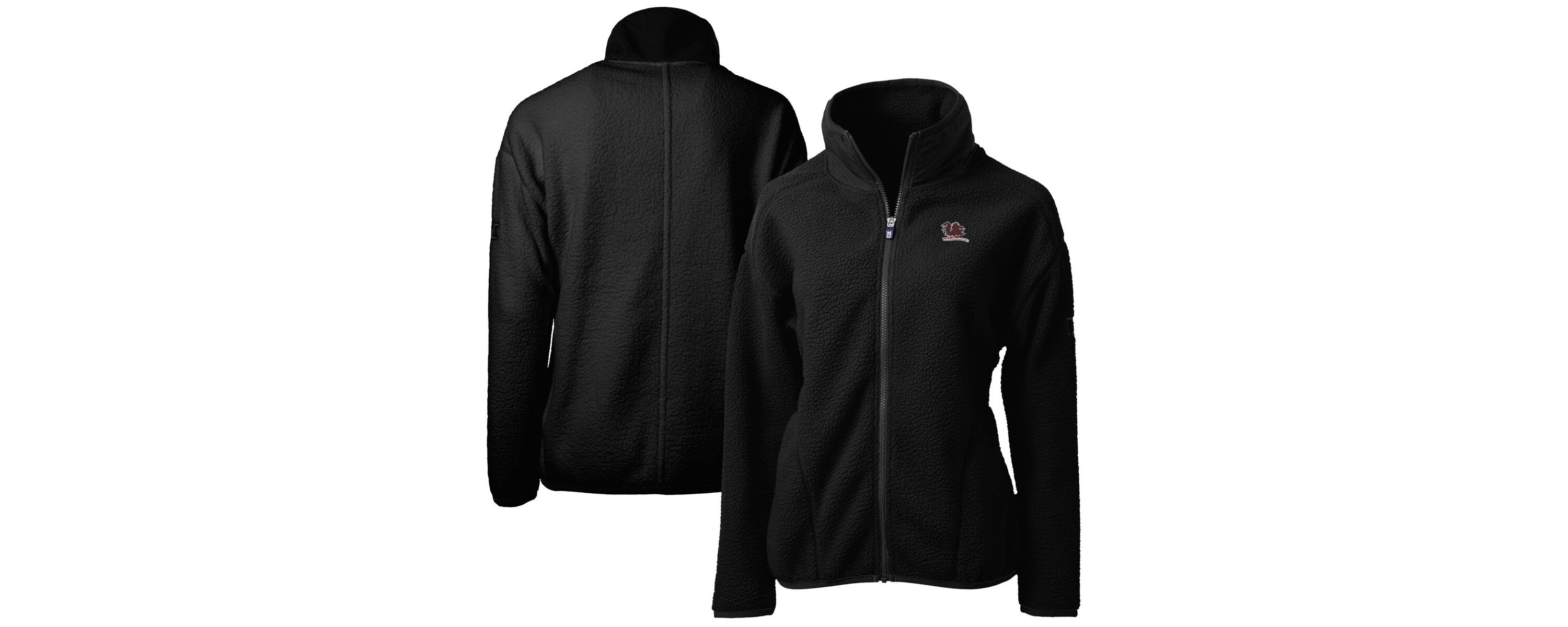 NCAA South Carolina Gamecocks Cascade Eco Sherpa Full-Zip Fleece Jacket