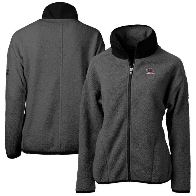 NCAA South Carolina Gamecocks Cascade Eco Sherpa Full-Zip Fleece Jacket