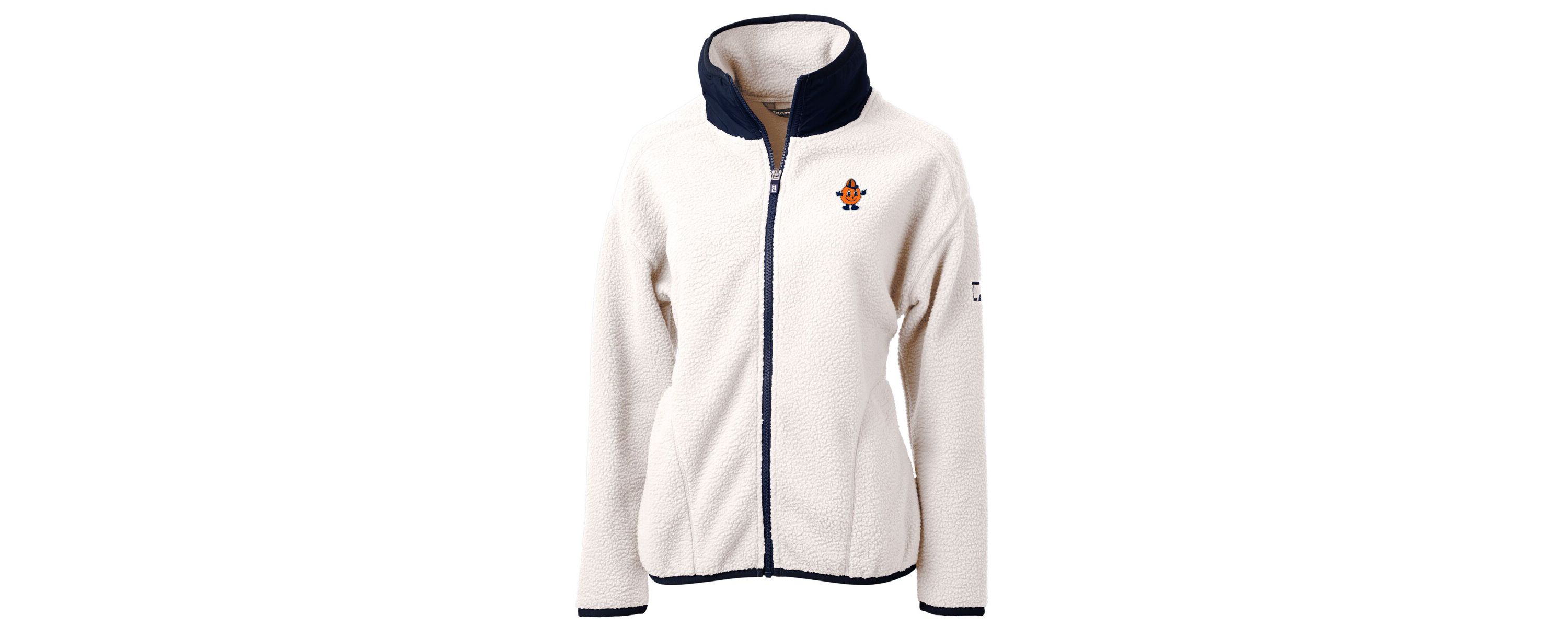 Syracuse Orange NCAA Syracuse Cascade Eco Sherpa Full-Zip Fleece Jacket