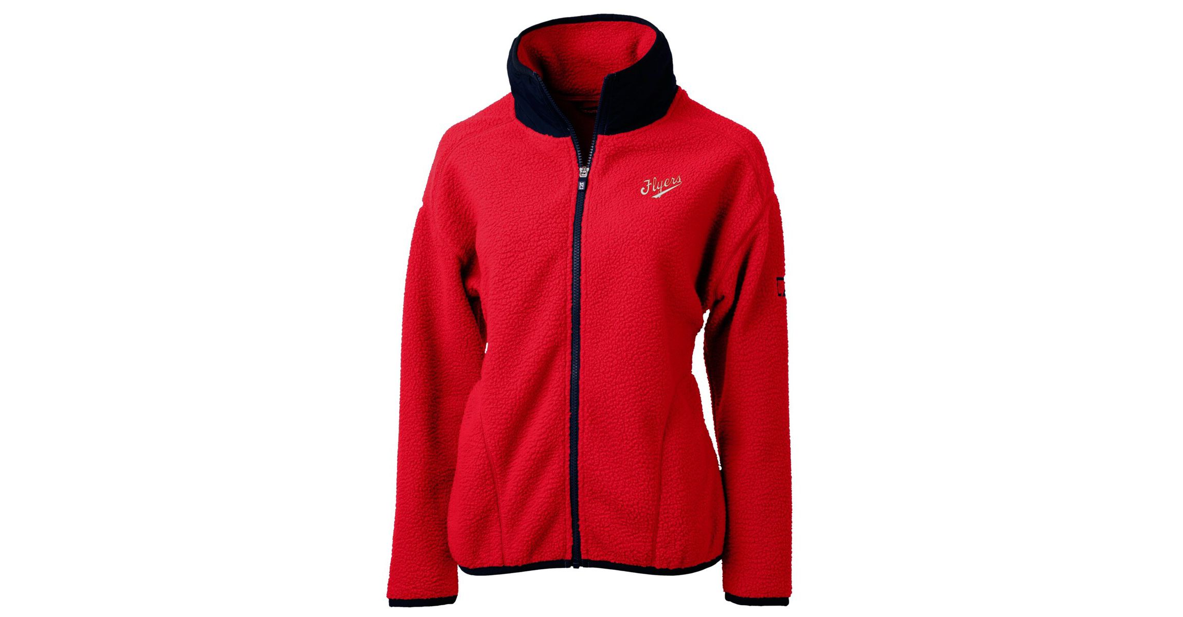 NCAA Dayton Flyers Cascade Eco Sherpa Full-Zip Fleece Jacket
