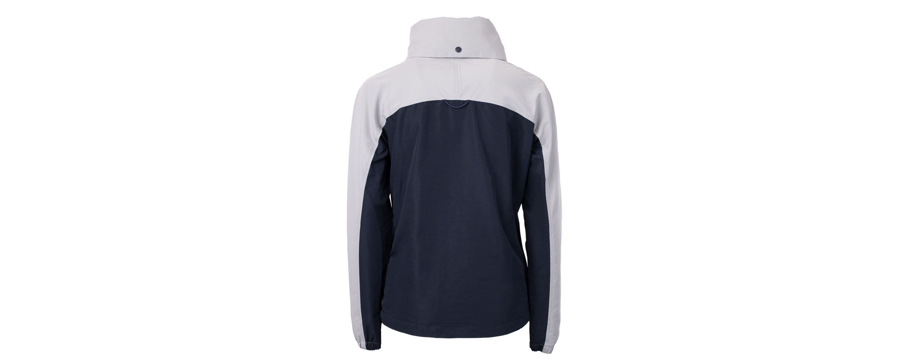Syracuse Orange NCAA Navy/Gray Syracuse Vault Charter Eco Recycled Half-Zip Anorak Jacket