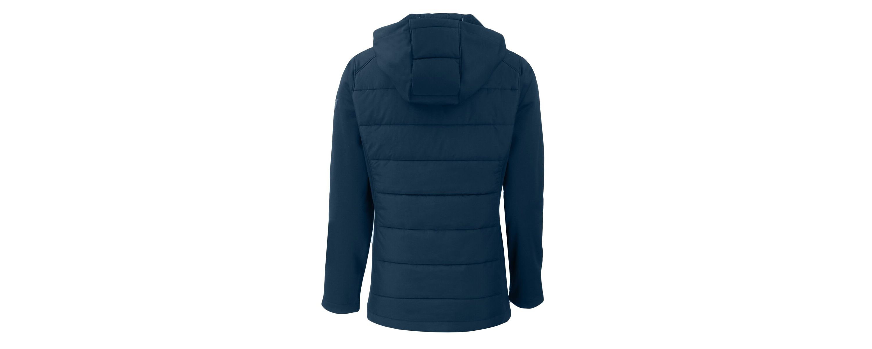 Syracuse Orange NCAA Syracuse Vault Evoke Hybrid Eco Softshell Recycled Full-Zip Hooded Jacket