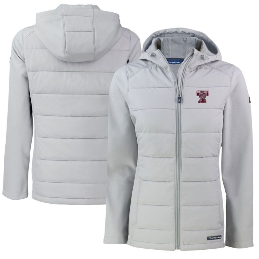 NCAA Texas A&M Aggies Vault Evoke Hybrid Eco Softshell Recycled Full-Zip Hooded Jacket
