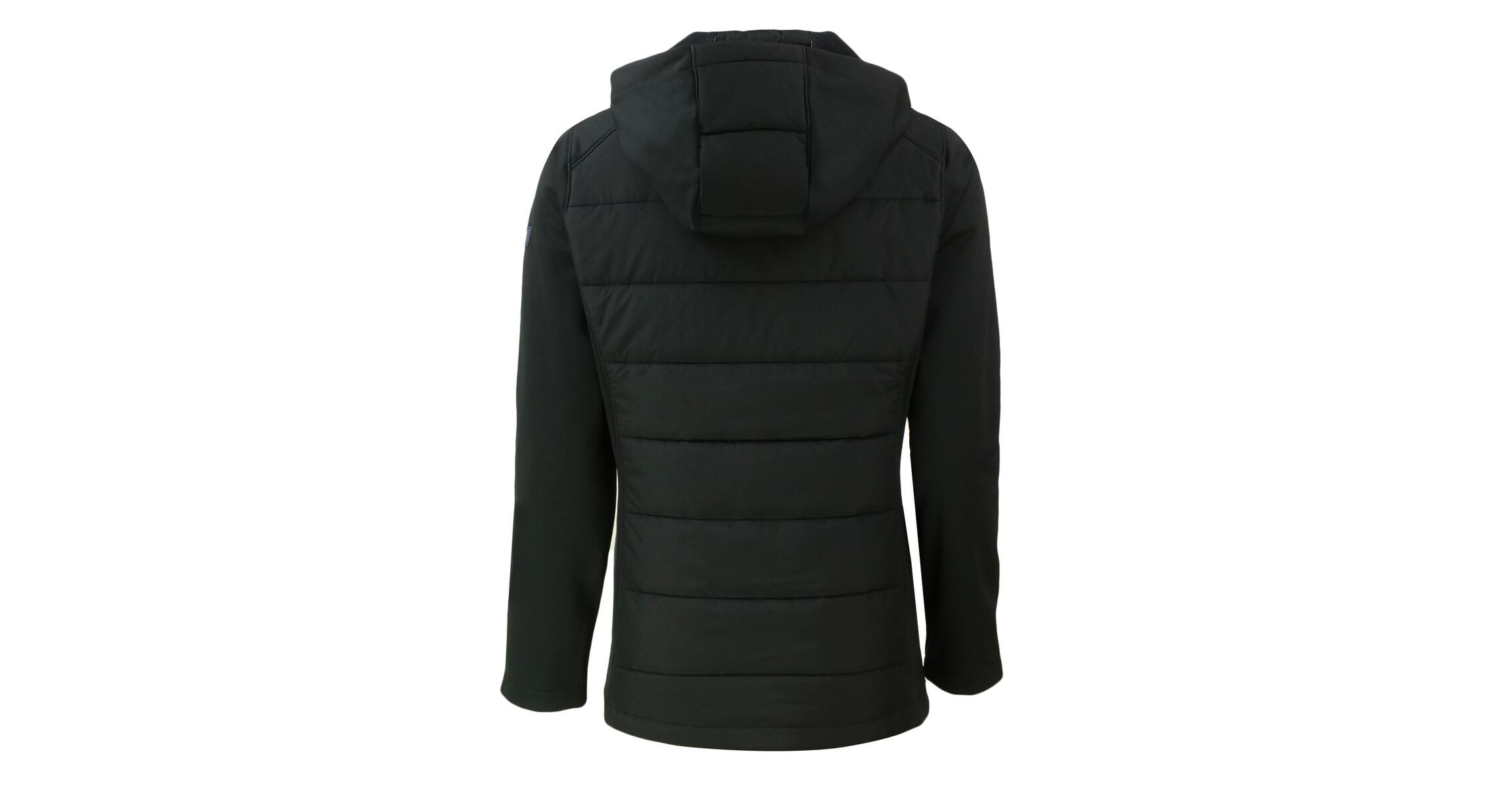 NCAA Kansas State Wildcats Vault Evoke Hybrid Eco Softshell Recycled Full-Zip Hooded Jacket