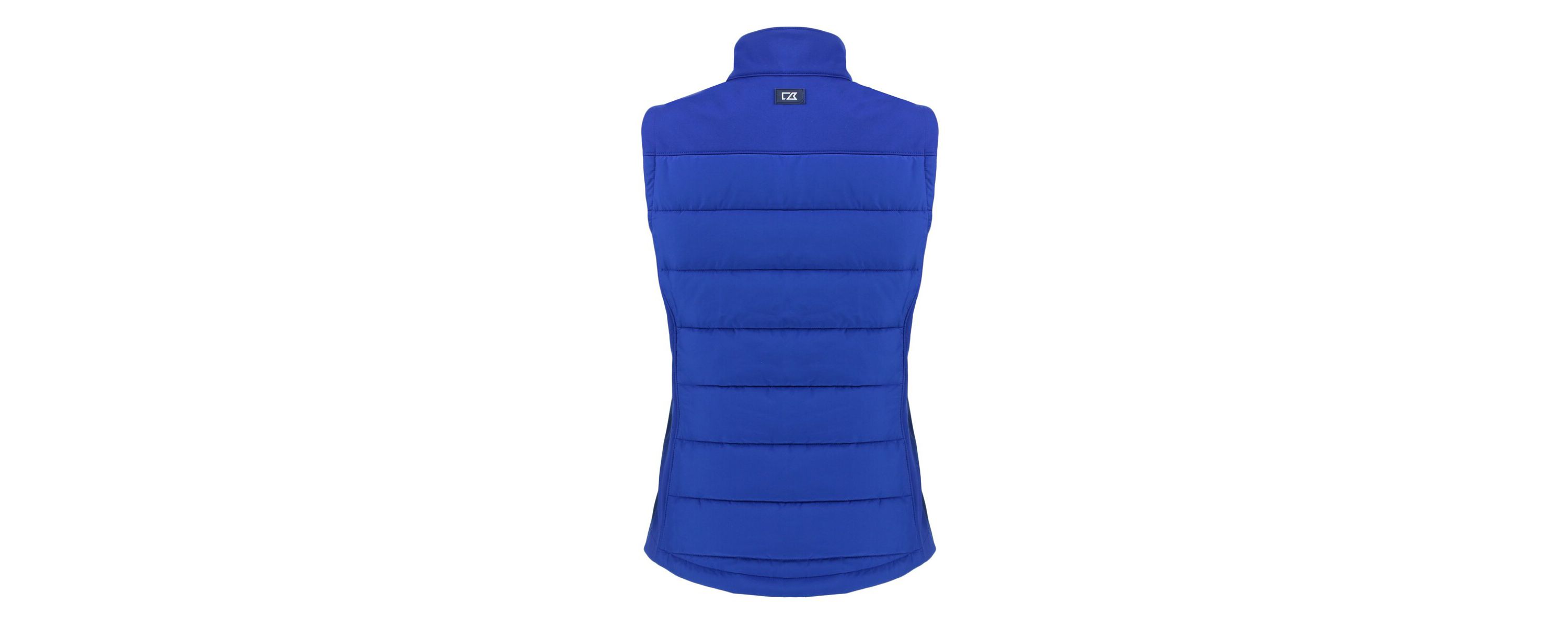 NCAA SMU Mustangs Vault Evoke Hybrid Eco Softshell Recycled Full-Zip Vest