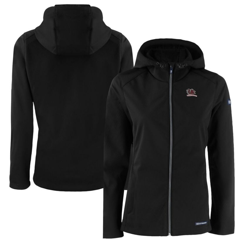 NCAA South Carolina Gamecocks Evoke Eco Softshell Recycled Full-Zip Hooded Jacket