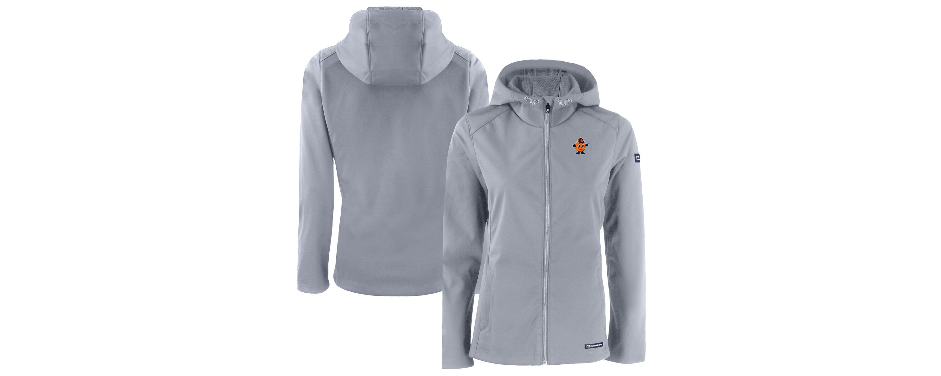 Syracuse Orange NCAA Syracuse Evoke Eco Softshell Recycled Full-Zip Hooded Jacket