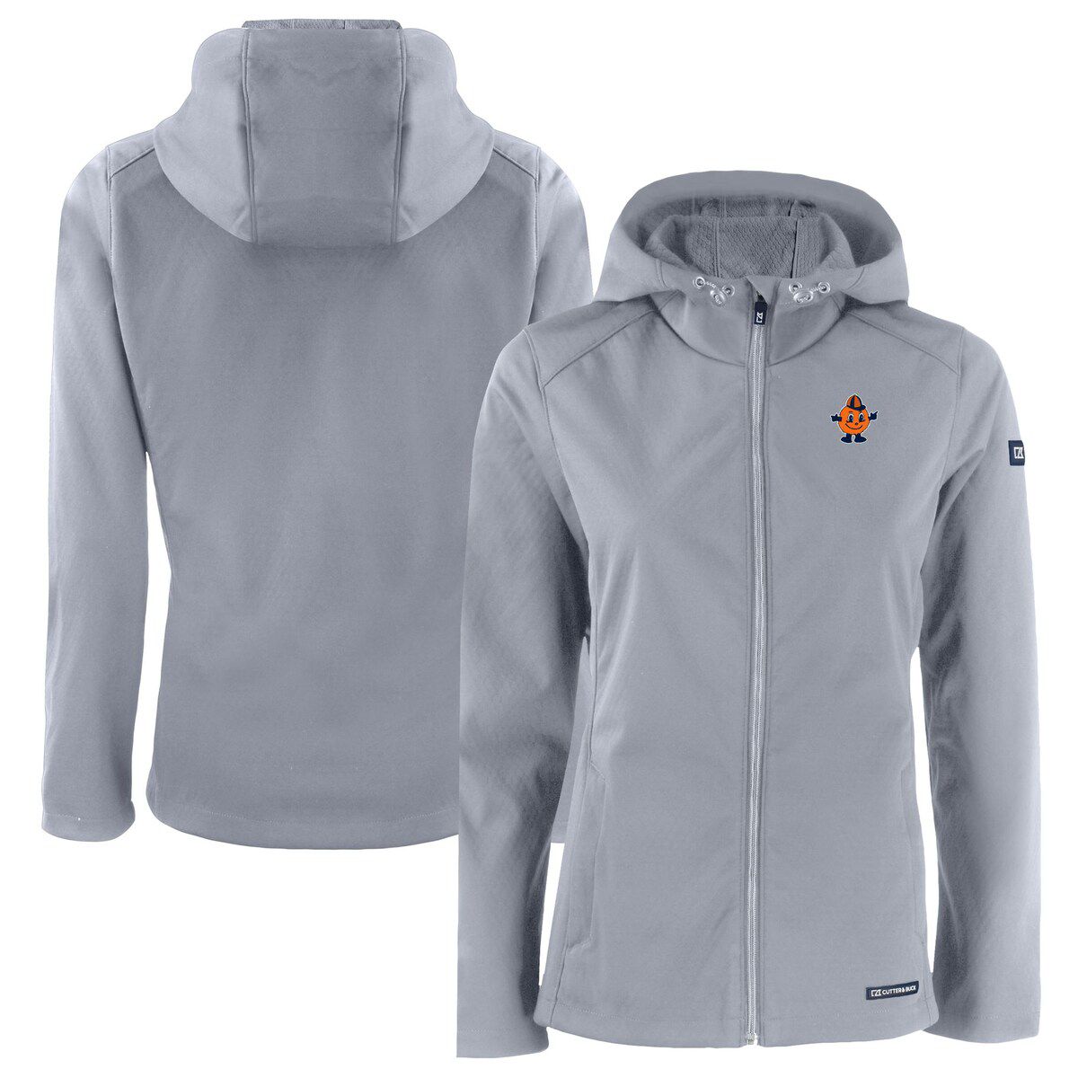 Syracuse Orange NCAA Syracuse Evoke Eco Softshell Recycled Full-Zip Hooded Jacket