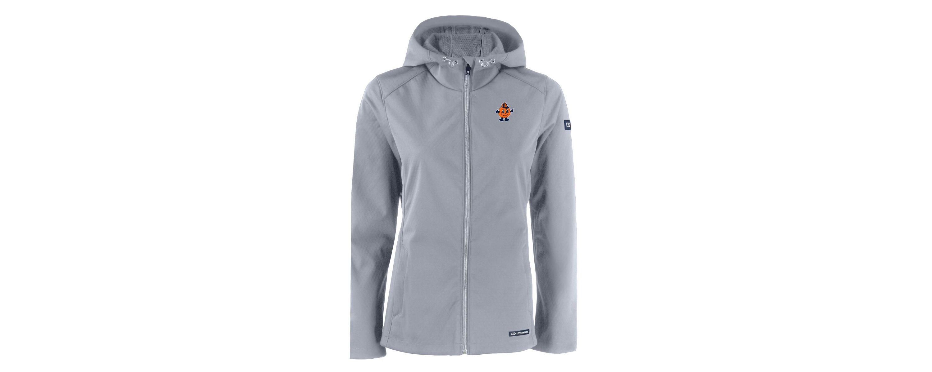 Syracuse Orange NCAA Syracuse Evoke Eco Softshell Recycled Full-Zip Hooded Jacket