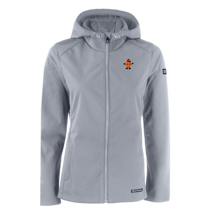 Syracuse Orange NCAA Syracuse Evoke Eco Softshell Recycled Full-Zip Hooded Jacket