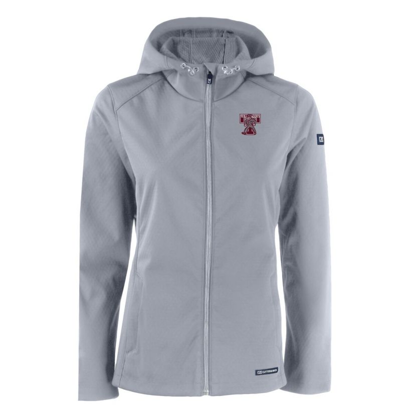 NCAA Texas A&M Aggies Evoke Eco Softshell Recycled Full-Zip Hooded Jacket