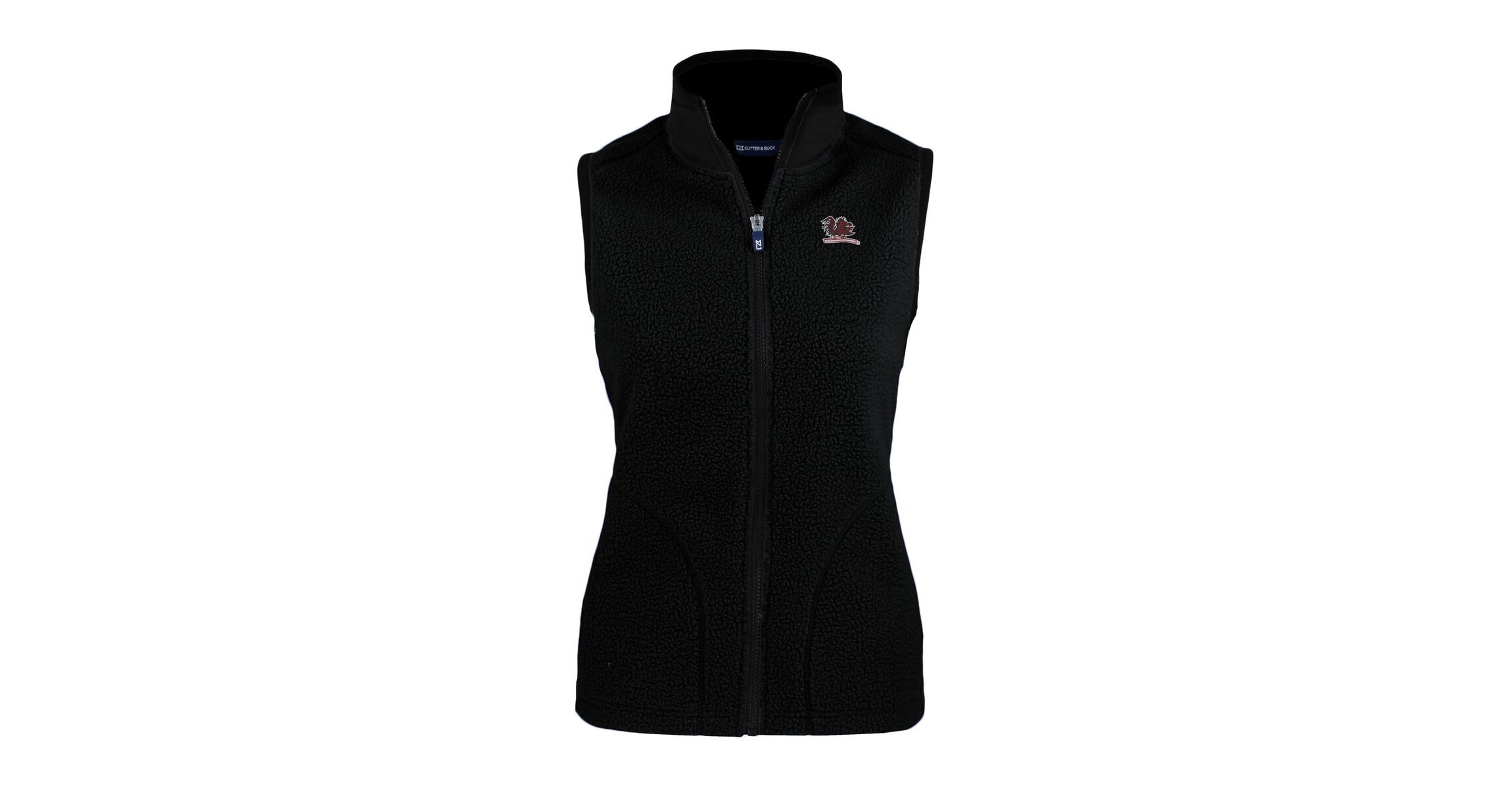 NCAA South Carolina Gamecocks Vault Cascade Eco Sherpa Fleece Vest