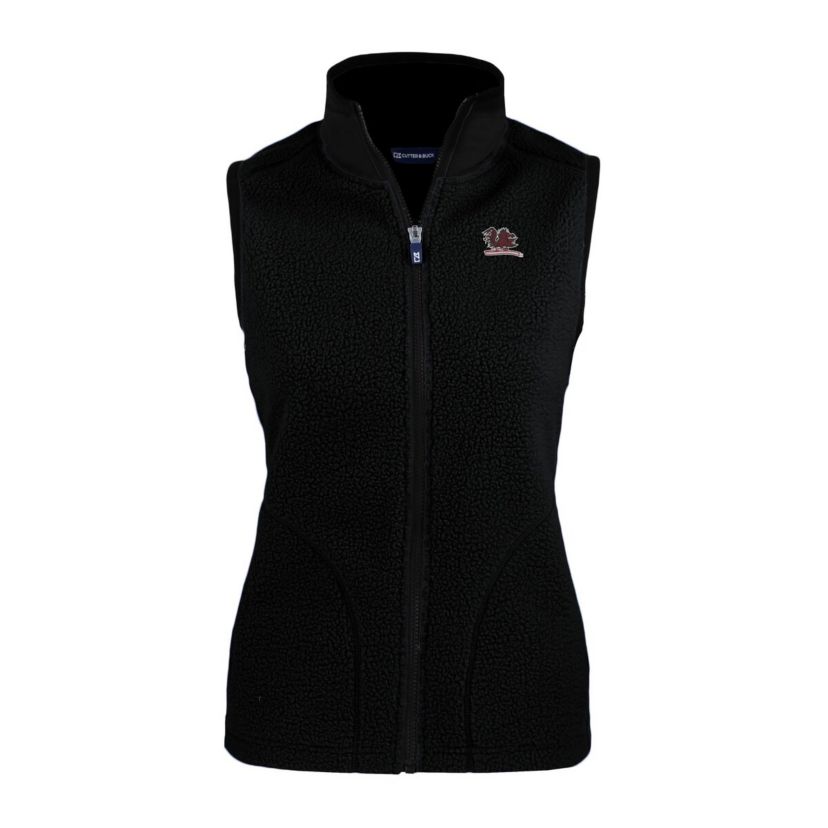 NCAA South Carolina Gamecocks Vault Cascade Eco Sherpa Fleece Vest