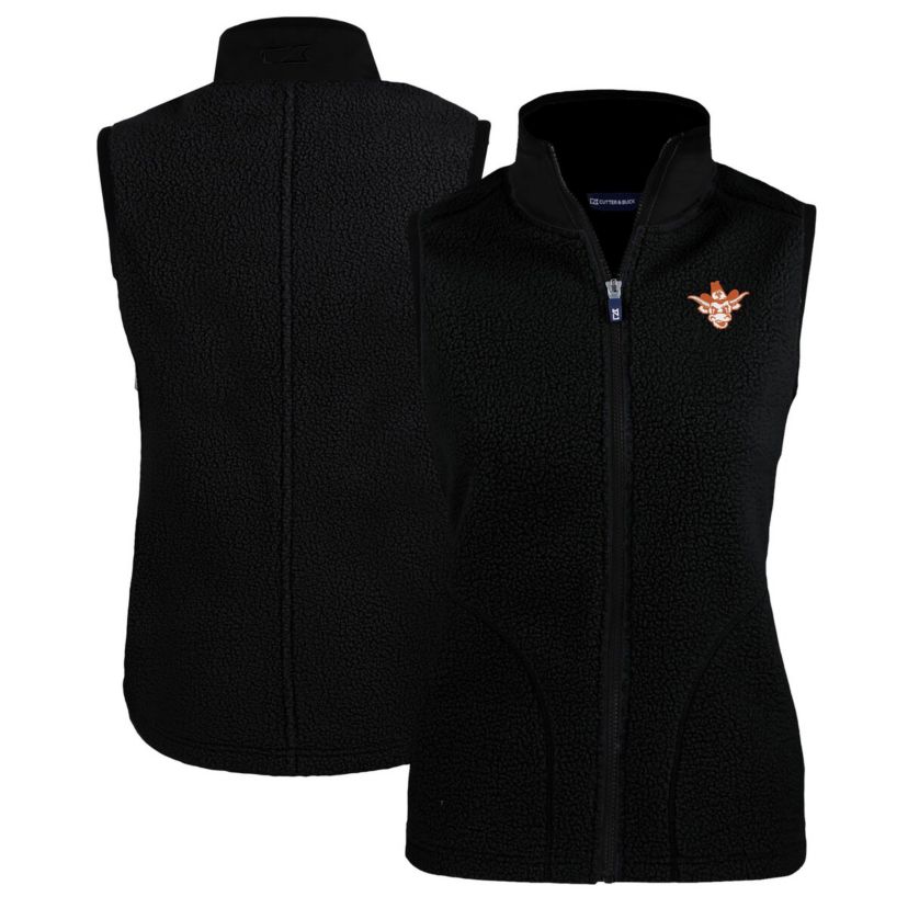 NCAA Texas Longhorns Vault Cascade Eco Sherpa Fleece Vest