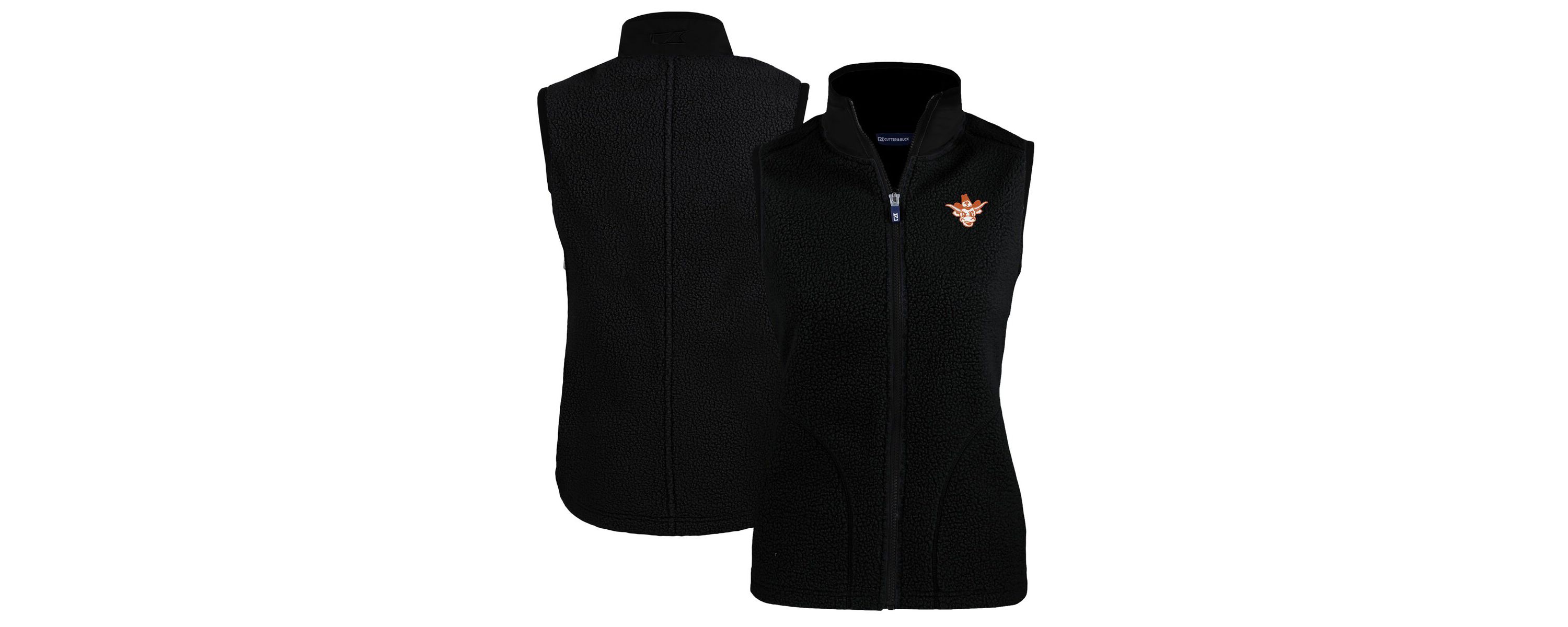 NCAA Texas Longhorns Vault Cascade Eco Sherpa Fleece Vest