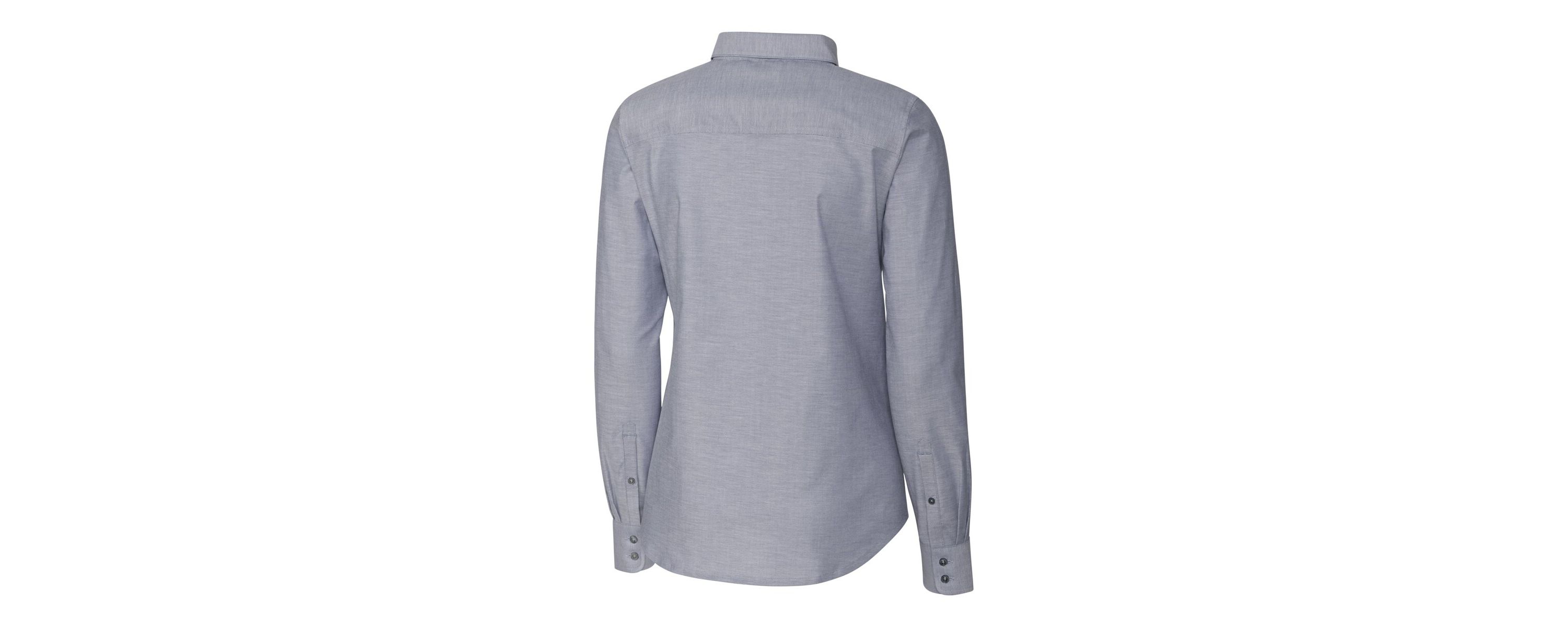 NCAA Tennessee Volunteers Vault Stretch Oxford Long Sleeve Tri-Blend Button-Up Dress Shirt