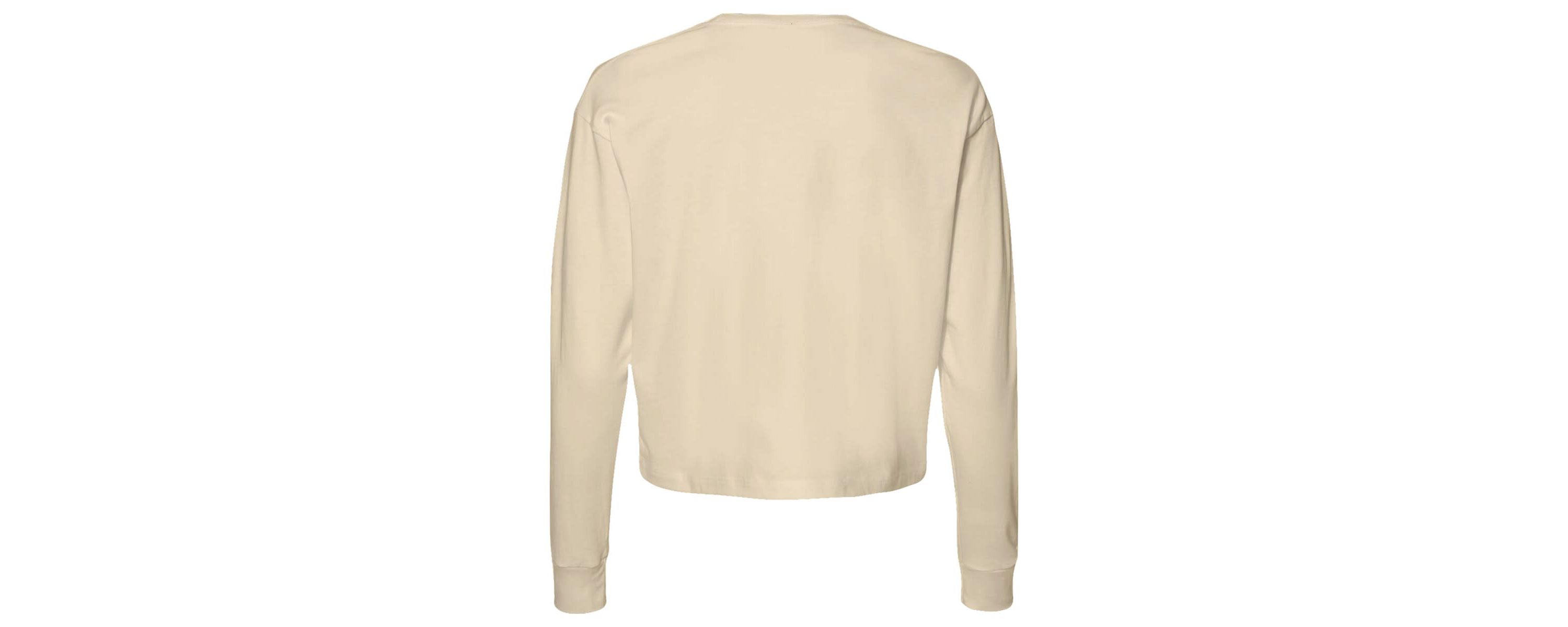 NCAA Kentucky Wildcats Basketball Cropped Long Sleeve T-Shirt