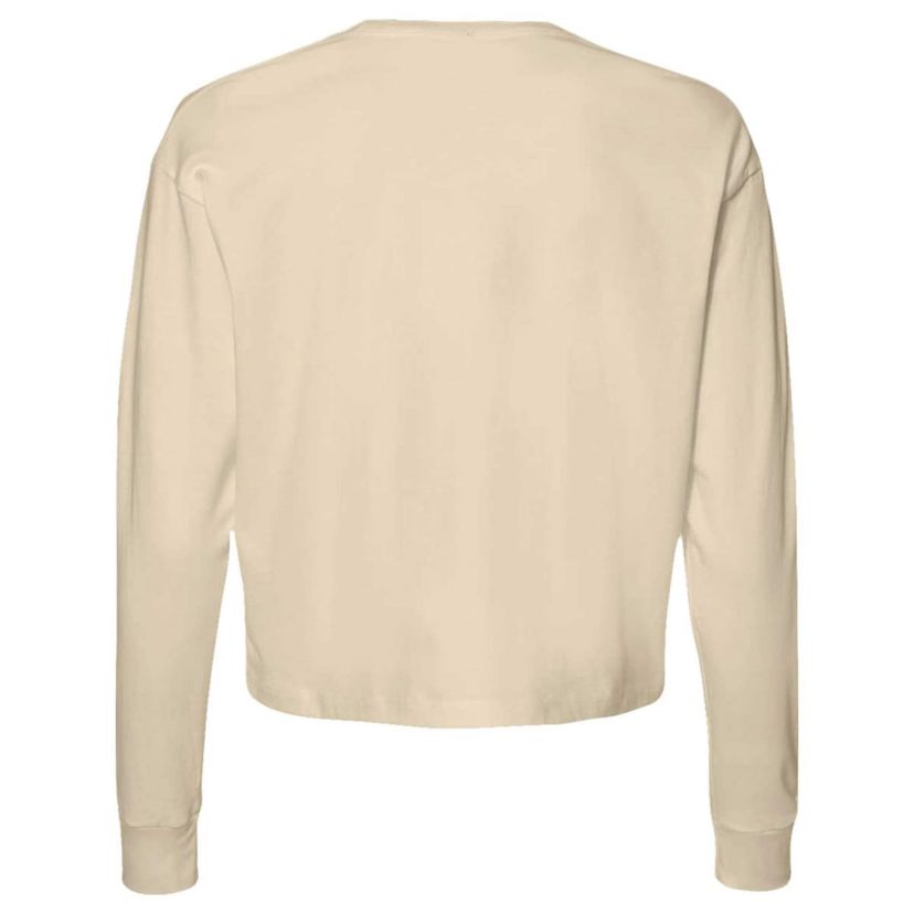 NCAA Kansas Jayhawks Basketball Cropped Long Sleeve T-Shirt