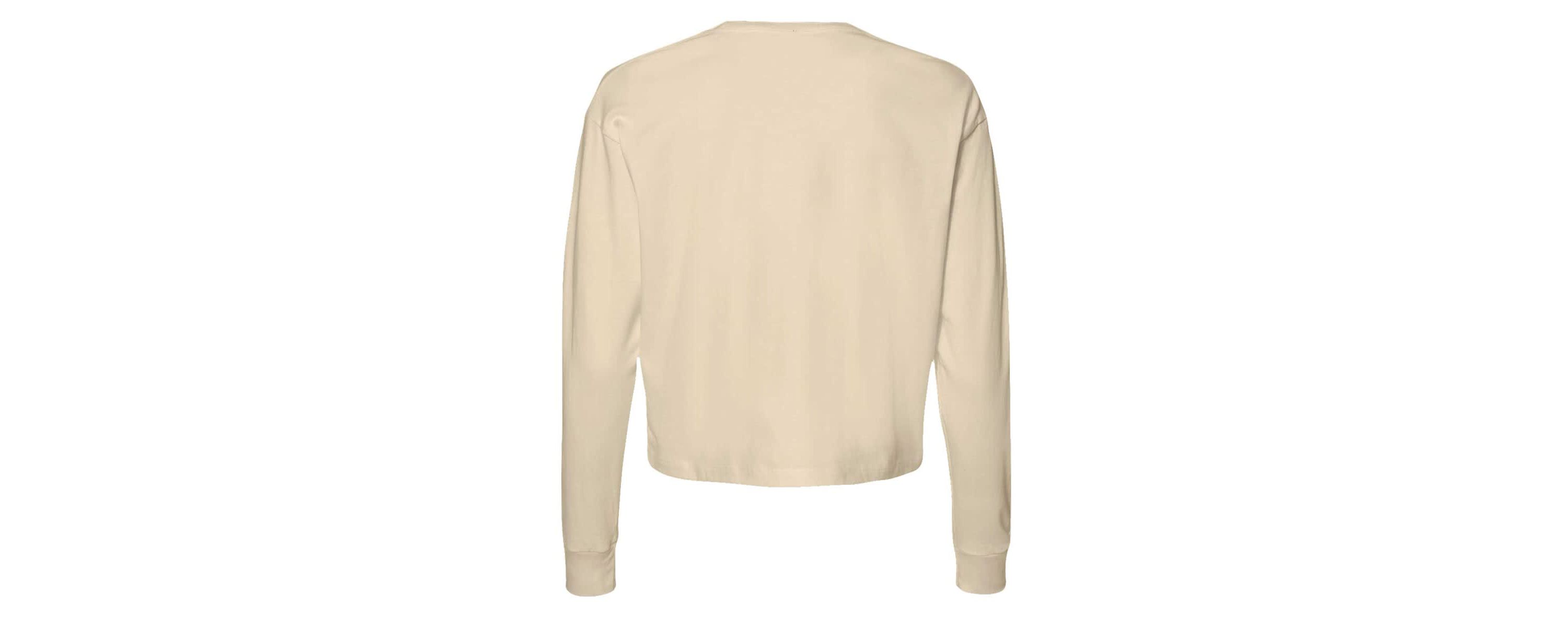 NCAA BYU Cougars Basketball Cropped Long Sleeve T-Shirt