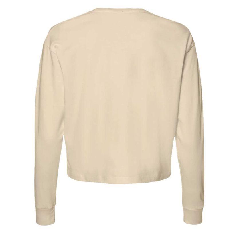 NCAA BYU Cougars Basketball Cropped Long Sleeve T-Shirt