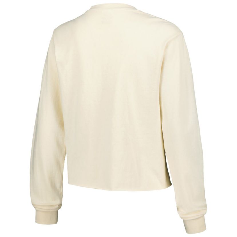 NCAA Texas Longhorns Basketball Cropped Long Sleeve T-Shirt