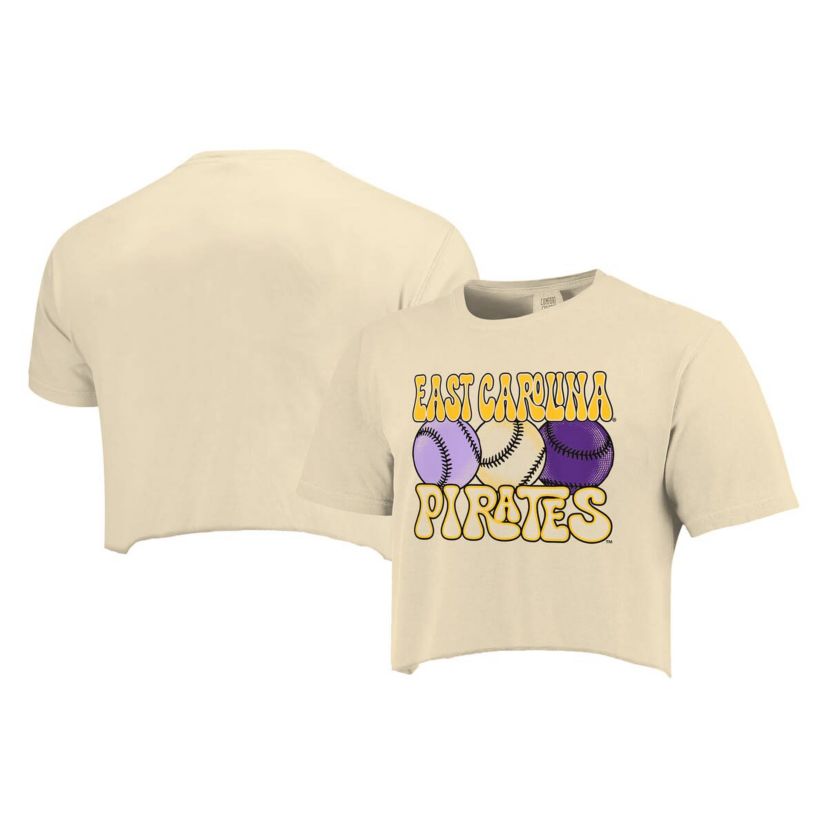 East Carolina Pirates NCAA ECU Pirates Baseball Cropped T-Shirt