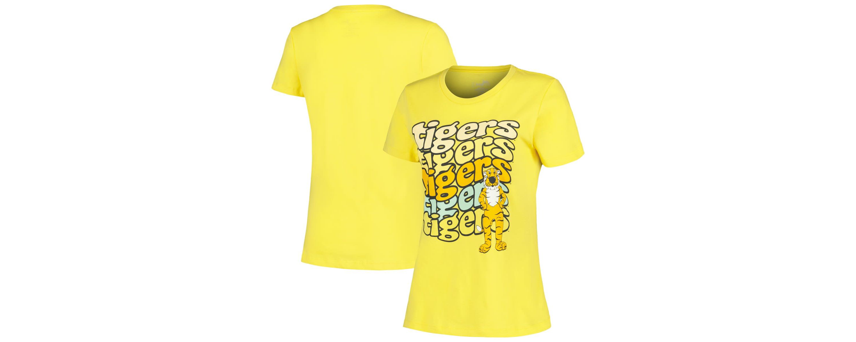 NCAA Missouri Tigers Repeat Slogan Boyfriend T-Shirt