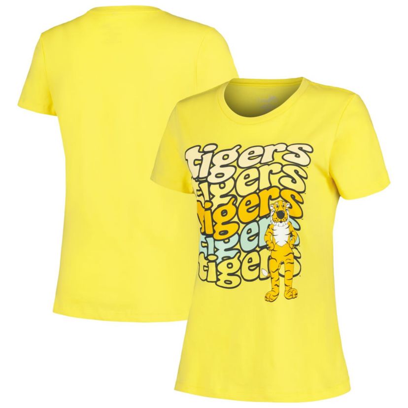 NCAA Missouri Tigers Repeat Slogan Boyfriend T-Shirt