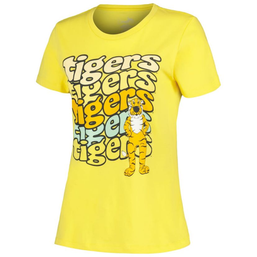 NCAA Missouri Tigers Repeat Slogan Boyfriend T-Shirt