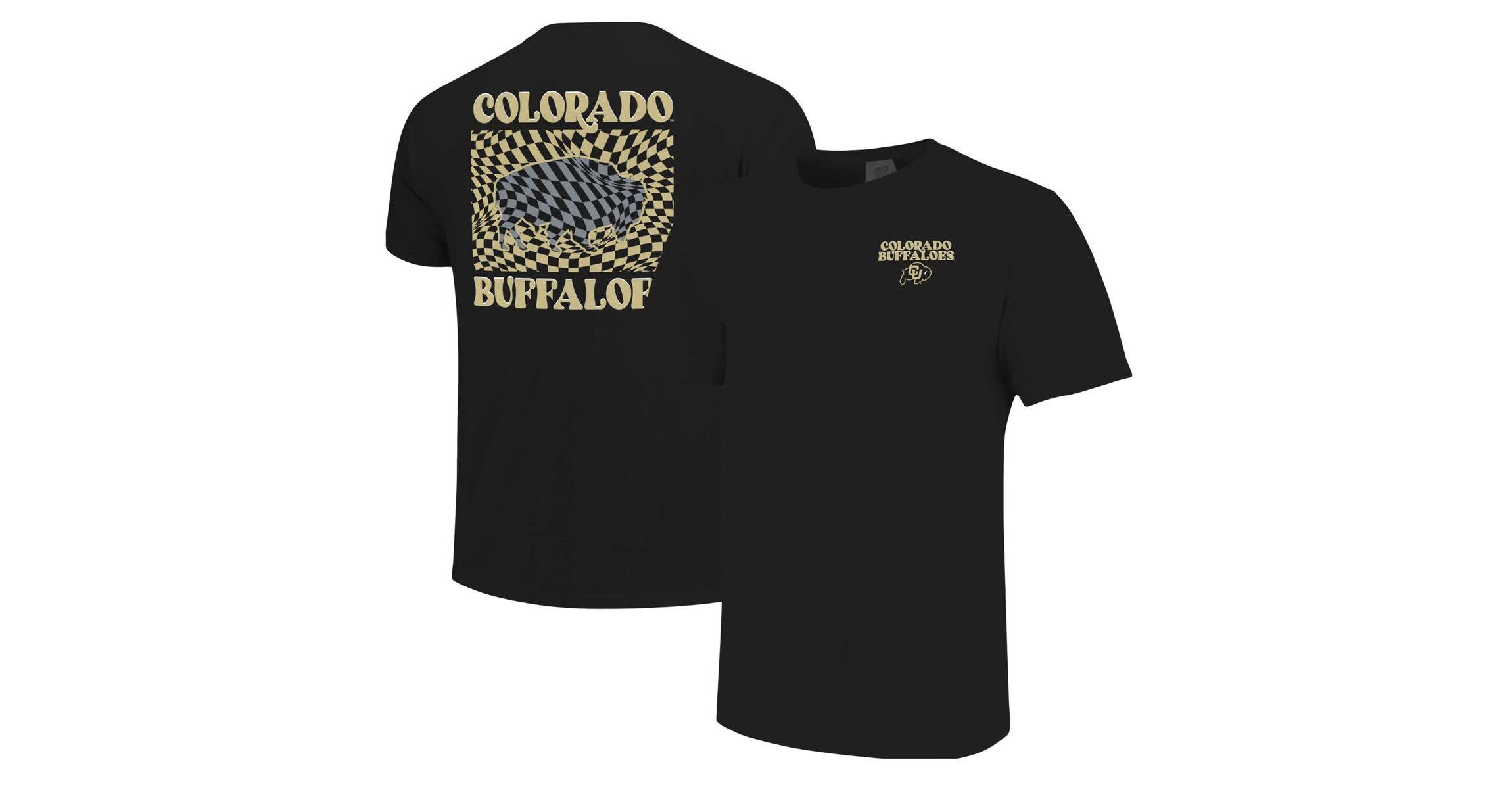 NCAA Colorado Buffaloes Checkered Mascot T-Shirt